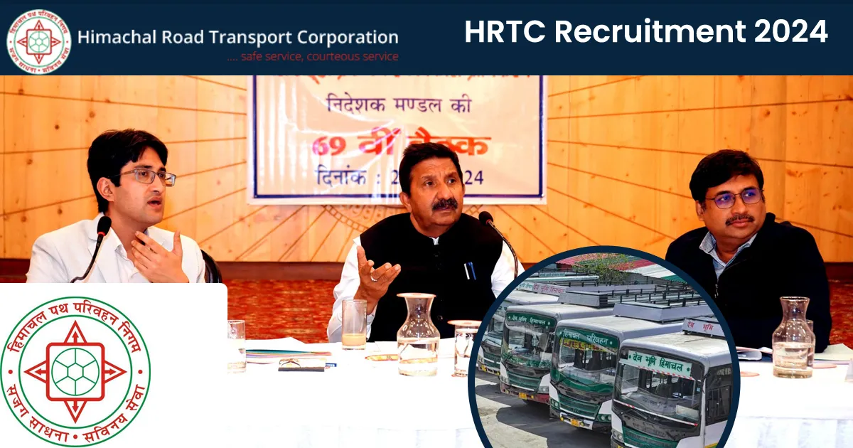 hrtc Recruitment 2024