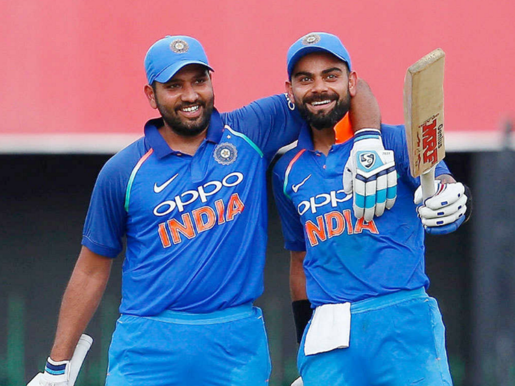 Virat Kohli and Rohit Sharma